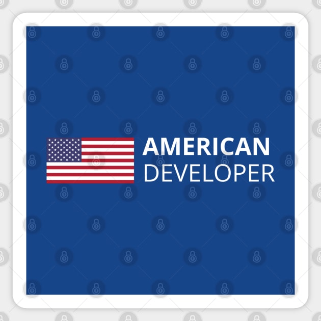 American Developer Sticker by codewearIO